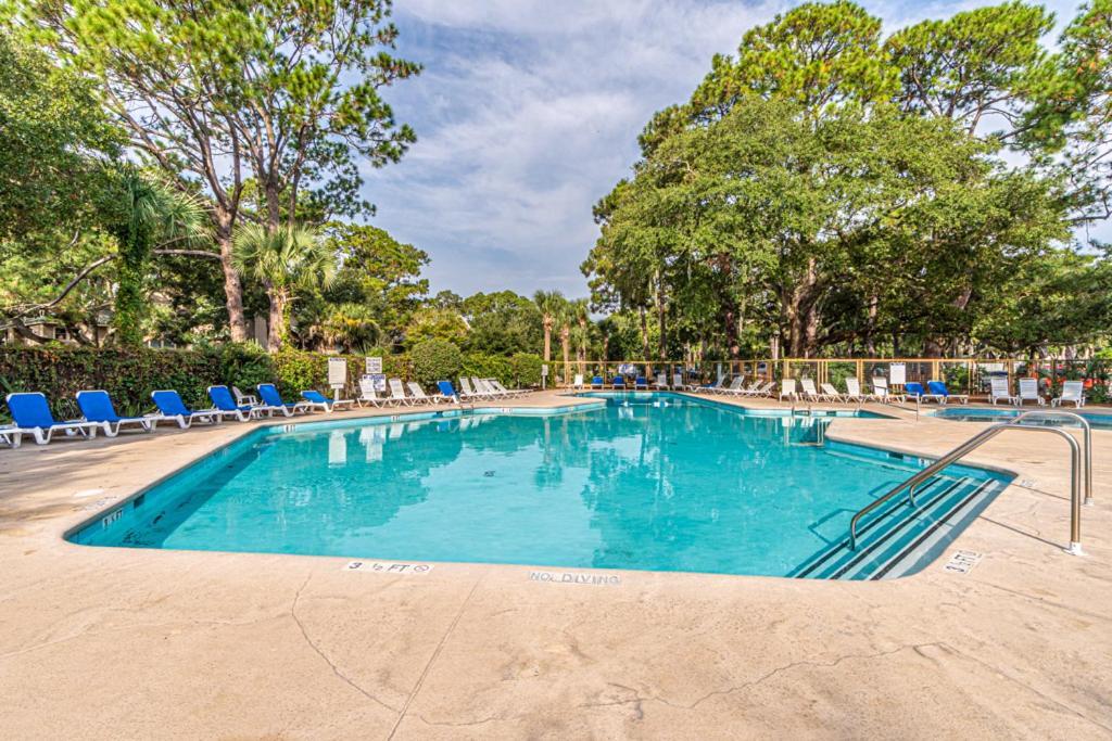 1686 Bluff Villas Renovated Sleeps 8 Walk To Salty Dog Sea Pines 希爾頓黑德島 外观 照片