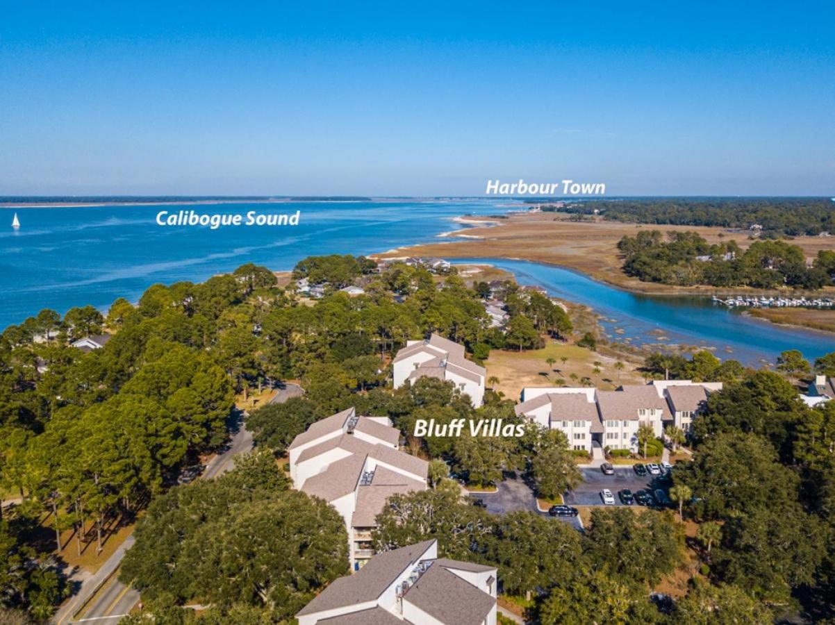 1686 Bluff Villas Renovated Sleeps 8 Walk To Salty Dog Sea Pines 希爾頓黑德島 外观 照片